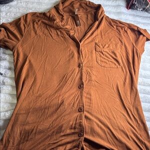 SKIMS Chocolate Brown Top